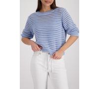 monari - Ajour-Strickpullover sea side - Gr. - 36