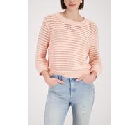 monari - Ajour-Strickpullover summer peach - Gr. - 44