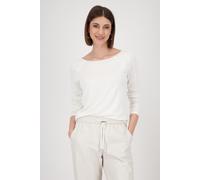 Monari - Basic-Langarmshirt 102 off-white - Gr. - 40