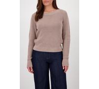 monari - Basic-Strickpullover mit Lurex - Gr. - 36