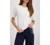 Monari - Basic-T-Shirt 102 off-white - Gr. - 40