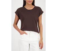 monari - Basic-T-Shirt dark chocolate - Gr. - 42