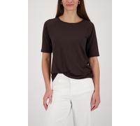 monari - Basic-T-Shirt dark chocolate - Gr. - 44