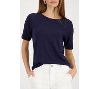 monari - Basic-T-Shirt marine - Gr. - 44