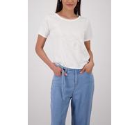 monari - Basic T-Shirt mit Flammgarn - Gr. - 42
