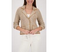 monari - Blazer mit Tweed-Struktur biscotti - Gr. - 38