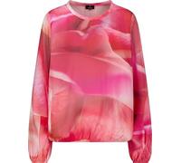 Monari Bluse Spring Flower Allover-Muster Rosa Größe 46