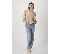 monari - Bluse mit Paisleymuster brown sugar gemustert - Gr. - 38