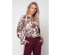 monari - Bluse mit Blumenmuster antique white gemustert - Gr. - 42