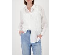 Monari - Bluse mit Blumenstickerei - Gr. - 42