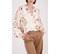 monari - Bluse mit Italymuster dark apricot gemustert - Gr. - 44