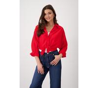 monari - Bluse mit Knoten red - Gr. - 44