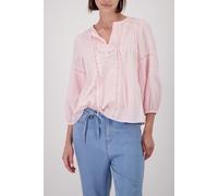monari - Bluse mit Spitzeneinsatz french rose - Gr. - 38