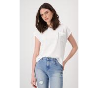 monari - Blusenshirt mit Schmucktasche off-white - Gr. - 44