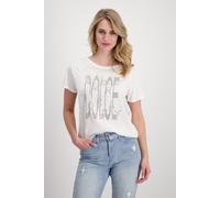 Monari - Blusenshirt mit Strass off-white - Gr. - 46