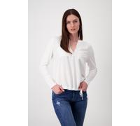 monari - Blusenshirt mit Strasssteine off-white - Gr. - 44