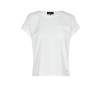 Monari Blusentop Damen Gr. 38 Offwhite – regular fit – Rückenteil 92% Viskose/8% Elasthan