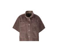 MONARI Cape - Poncho in Felloptik braun | 44