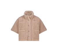 MONARI Cape - Poncho in Felloptik hellbraun | 38