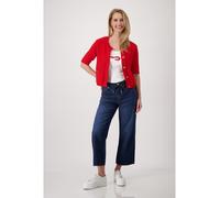 monari - Strickjacke mit Knöpfen red - Gr. - 40