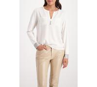 monari - Crepe-Bluse mit Strasssteinen almond - Gr. - 44