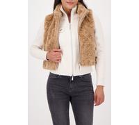 MONARI Gilet in Felloptik hellbraun | 46