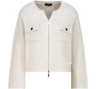 monari - Strickjacke mit Pattentaschen champagne beige - Gr. - 38