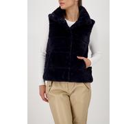 monari - Fellweste mit Stehkragen night sky - Gr. - 38