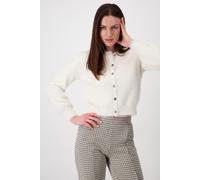 Strickjacke MONARI Gr. 44, beige (sandshell) Damen Strickjacken (59474619-44) sandshell