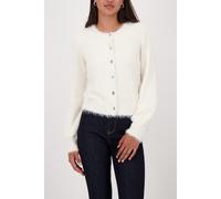 monari - Flauschige Strickjacke almond - Gr. - 40