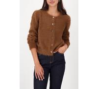 monari - Flauschige Strickjacke whisky - Gr. - 34