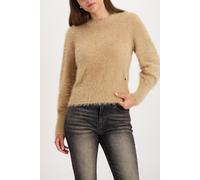 Monari - Flauschiger Pullover 560 cognac - Gr. - 36