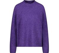 monari - Flauschiger Pullover dark purple - Gr. - 36