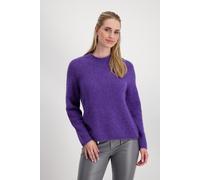monari - Flauschiger Pullover dark purple - Gr. - 36