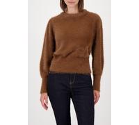 monari - Flauschiger Pullover whisky - Gr. - 44