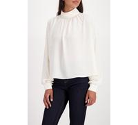 monari - Georgette-Bluse mit Stehkragen almond - Gr. - 42