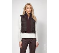 monari - Gesteppte Weste black coffee - Gr. - 36