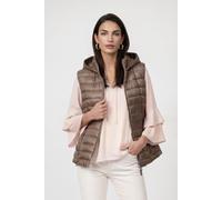 monari - Gesteppte Weste taupe - Gr. - 36