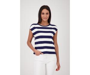 monari - Gestreiftes Sweatshirt navy blue ringel - Gr. - 40
