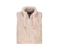 MONARI Gilet in Felloptik beige | 38