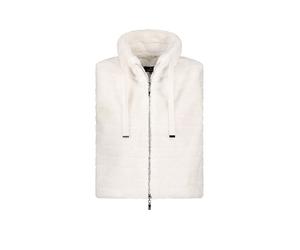 MONARI Gilet in Felloptik beige | 42