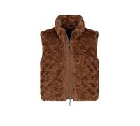 MONARI Gilet in Felloptik braun | 40