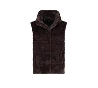 MONARI Gilet in Felloptik braun | 46