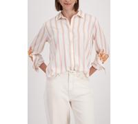 monari - Hemd mit Kordelstickerei off-white gemustert - Gr. - 36