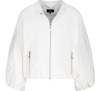 Blouson MONARI, Damen, Gr. 36, ecru, Web, Obermaterial: 100% Polyamid. Futter: 100% Polyester, unifarben, regular fit taillenlang, Rundhals, Raglanärmel elastischer Bund, Jacken Blouson, Regular fit m