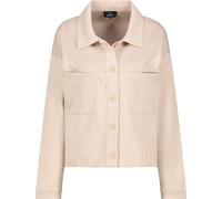 monari - Sweatjacke mit großen Taschen sand - Gr. - 46