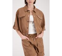 monari - Jacke mit Modal mocca - Gr. - 40