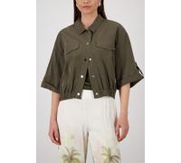 monari - Jacke mit Modal olive - Gr. - 40