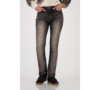 monari - Jeans mit Strassakzenten anthra - Gr. - 46