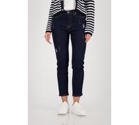 monari - Jeans mit Strasssteinen dark denim - Gr. - 36